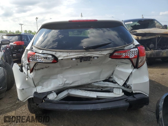 2021 Honda HR-V EX with VIN 3CZRU6H53MM734952, listed as a Copart auction lot 88103385 with 37,722 mi miles and Salvage Title. Bid and sale history available at carsss.com. Image 6.
