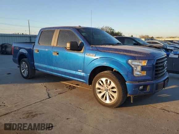 2017 Ford F-150 XL with VIN 1FTEW1CP2HKC61388, listed as a Copart auction lot 49292465 with 119,531 mi miles and Clean Title. Bid and sale history available at carsss.com. Image 4.