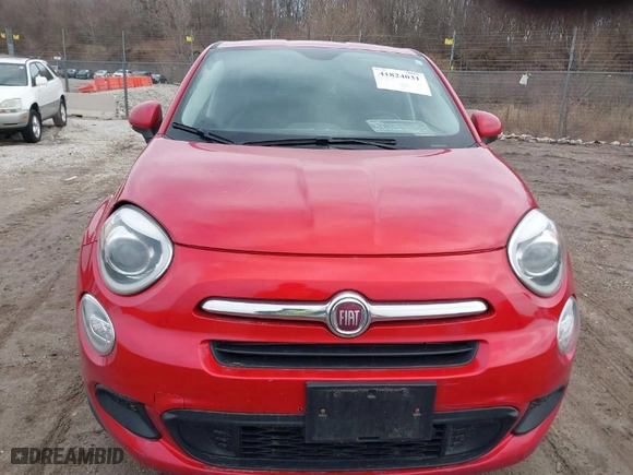 2016 FIAT 500X Easy with VIN ZFBCFYBT3GP390680, listed as a IAAI auction lot 41824031 with 105902 miles. Bid and sale history available at carsss.com. Image 6.