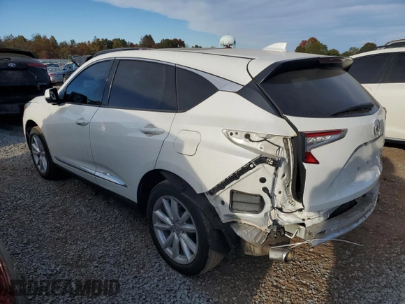 2021 Acura RDX with VIN 5J8TC2H31ML013778, listed as a Copart auction lot 75663814 with 52,836 mi miles and Salvage title. Bid and sale history available at DreamBid. Image 2.