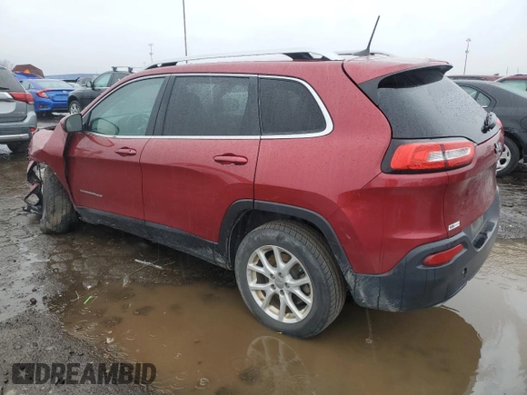 2016 Jeep Cherokee Latitude with VIN 1C4PJLCS6GW108611, listed as a Copart auction lot 81163574 with 118,639 mi miles and Salvage Title. Bid and sale history available at carsss.com. Image 2.