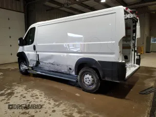 2023 Ram ProMaster Cargo with VIN 3C6LRVVG1PE565680, listed as a Copart auction lot 88541065 with 17,598 mi miles and Salvage Title. Bid and sale history available at DreamBid. Image 2.