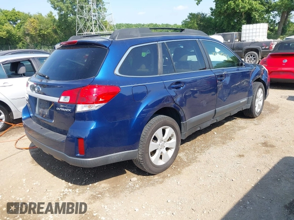 2010 Subaru Outback Premium All-Weather Anniversary with VIN 4S4BRCGCXA3340929, listed as a IAAI auction lot 42574393 with 158,721 mi miles and . Bid and sale history available at DreamBid. Image 4.