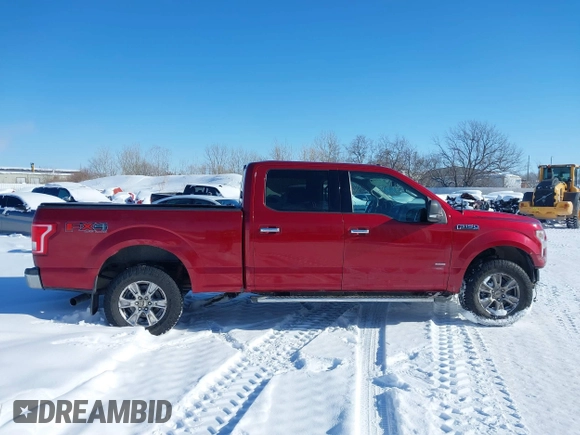 2016 Ford F-150 XLT with VIN 1FTFW1EG1GKD16719, listed as a IAAI auction lot 41494417 with 124,063 mi miles. Bid and sale history available at carsss.com. Image 14.