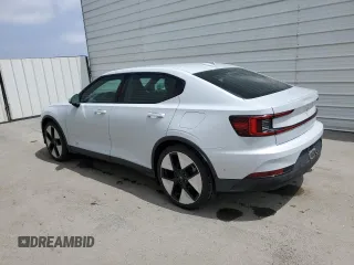 2023 Polestar 2 z VIN YSMED3KA5PL133304, wystawiony jako Copart lot #59698405 z przebiegiem 58 937 mil mil oraz Czysty tytuł • Clean title. Historia ofert i sprzedaży dostępna na DreamBid. Obrazek 2.