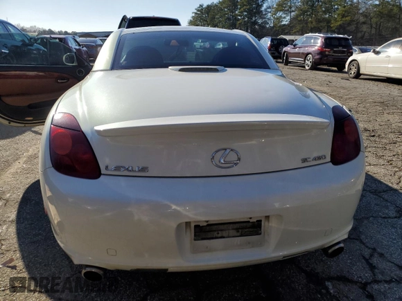 2004 Lexus SC 430 z VIN JTHFN48Y440053107, wystawiony jako Copart lot #46155525 z przebiegiem 223 220 mil mil oraz Czysty tytuł • Clean title. Historia ofert i sprzedaży dostępna na DreamBid. Obrazek 6.