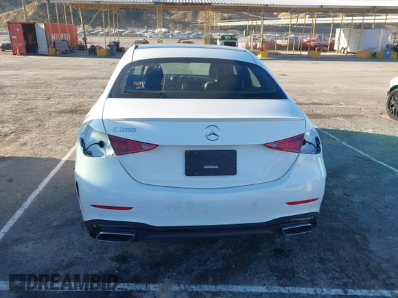 2023 Mercedes-Benz C 300 with VIN W1KAF4GB4PR127556, listed as a IAAI auction lot 41606489 with 14,815 mi miles and . Bid and sale history available at DreamBid. Image 17.