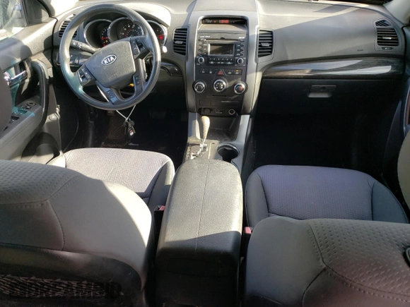 2012 Kia Sorento LX with VIN 5XYKTDA21CG196309, listed as a Copart auction lot 48688555 with 90,012 mi miles and Salvage Title. Bid and sale history available at carsss.com. Image 8.
