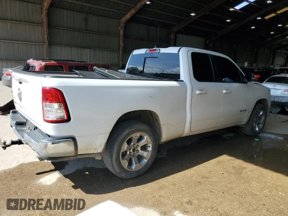 2021 Ram 1500 Lone Star z VIN 1C6RREBT8MN625392, wystawiony jako Copart lot #53911765 z przebiegiem 87 862 mil mil oraz Szkoda całkowita • Salvage title. Historia ofert i sprzedaży dostępna na DreamBid. Obrazek 3.