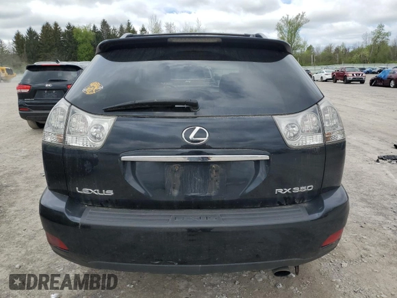 2008 Lexus RX 350 z VIN 2T2HK31U18C051780, wystawiony jako Copart lot #56509925 z przebiegiem 192 569 mil mil oraz Szkoda całkowita • Salvage title. Historia ofert i sprzedaży dostępna na DreamBid. Obrazek 6.