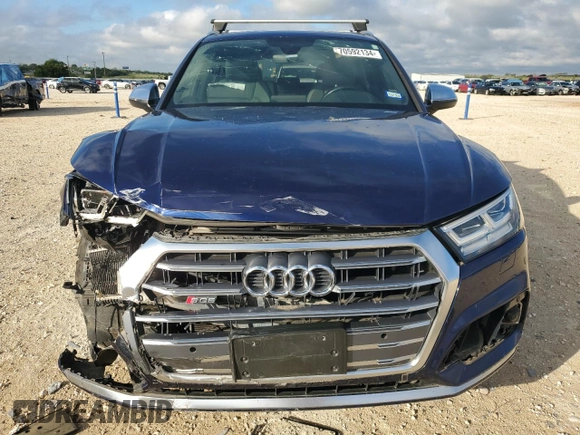 2018 Audi SQ5 Prestige with VIN WA1C4AFY8J2223987, listed as a Copart auction lot 70592134 with 39,435 mi miles and Salvage Title. Bid and sale history available at DreamBid. Image 5.