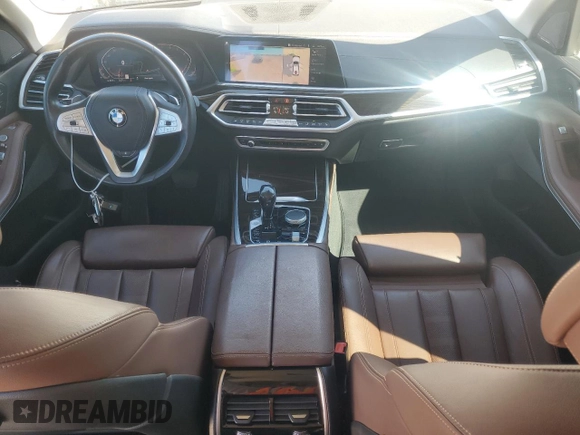 2020 BMW X7 xDrive40i with VIN 5UXCW2C07L9B38798, listed as a Copart auction lot 46423935 with 68,461 mi miles and Salvage Title. Bid and sale history available at carsss.com. Image 8.