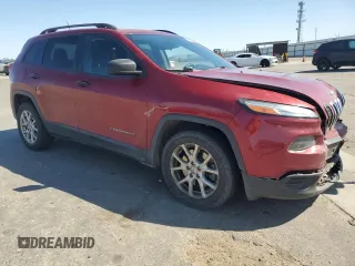 2016 Jeep Cherokee Sport with VIN 1C4PJLAB8GW378006, listed as a Copart auction lot 61201345 with 159,129 mi miles and Salvage title. Bid and sale history available at DreamBid. Image 4.