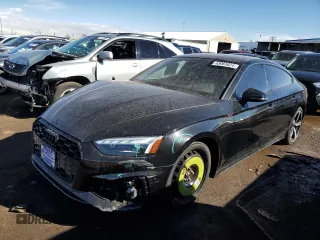 2023 Audi A5 Sportback S line Premium Plus with VIN WAUFACF57PA063058, listed as a Copart auction lot 43065624 with 3,066 mi miles. Bid and sale history available at carsss.com. Image 1.