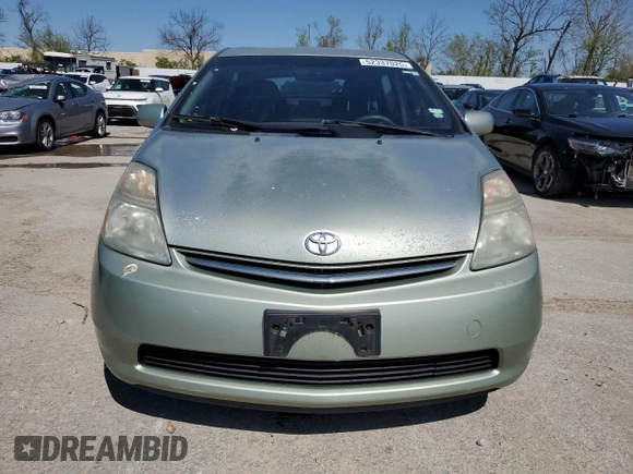 2007 Toyota Prius with VIN JTDKB20U573225167, listed as a Copart auction lot 52337025 with Not Provided miles and Clean Title. Bid and sale history available at DreamBid. Image 5.