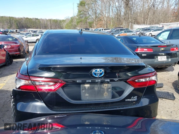 2022 Toyota Camry Hybrid LE with VIN 4T1C31AK1NU579117, listed as a IAAI auction lot 41575058 with 198,792 mi miles. Bid and sale history available at carsss.com. Image 16.