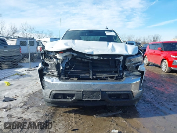 2020 Chevrolet Silverado 1500 LT with VIN 1GCRYDEK7LZ304671, listed as a IAAI auction lot 41460136 with 77,299 mi miles. Bid and sale history available at carsss.com. Image 13.