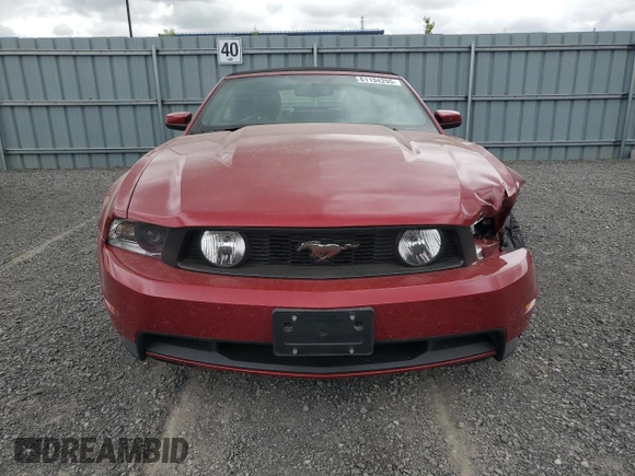 2011 Ford Mustang GT с VIN 1ZVBP8FF9B5100308, выставлен на аукционе Copart как лот 61194295 с пробегом 86 575 миль миль и Чистый • Clean title. История ставок и продаж доступна на DreamBid. Изображение 5.