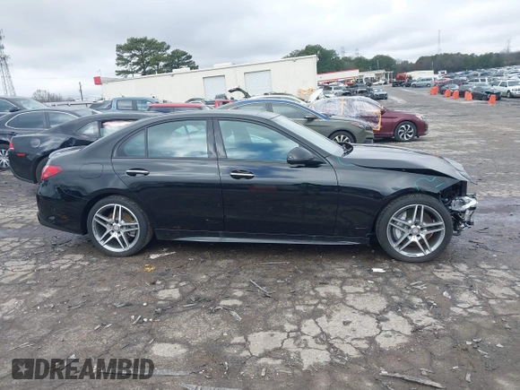 2024 Mercedes-Benz C 300 with VIN W1KAF4GB2RR208526, listed as a IAAI auction lot 41544425 with 3,254 mi miles and . Bid and sale history available at DreamBid. Image 13.