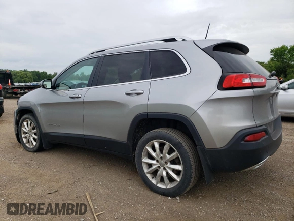 2016 Jeep Cherokee Limited с VIN 1C4PJLDS4GW238000, выставлен на аукционе Copart как лот 62725025 с пробегом 113 735 миль миль и Списание • Salvage title. История ставок и продаж доступна на DreamBid. Изображение 2.
