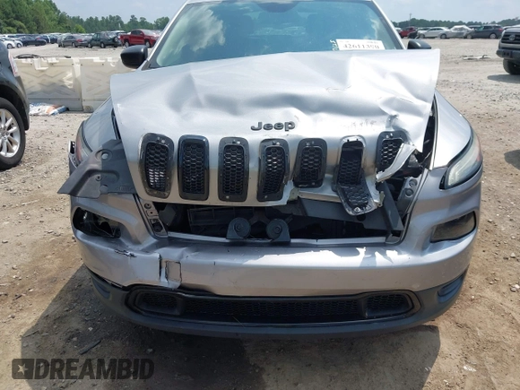 2016 Jeep Cherokee Altitude with VIN 1C4PJLAB7GW307900, listed as a IAAI auction lot 42611390 with 130,123 mi miles and . Bid and sale history available at DreamBid. Image 6.