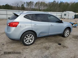 2012 Nissan Rogue S with VIN JN8AS5MT3CW273987, listed as a Copart auction lot 50877355 with 186,299 mi miles and Salvage Title. Bid and sale history available at DreamBid. Image 3.