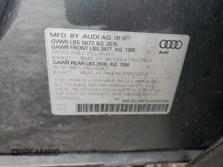 2017 Audi SQ5 Premium Plus with VIN WA1CCAFP3HA060465, listed as a Copart auction lot 42522625 with 86,165 mi miles and Salvage Title. Bid and sale history available at carsss.com. Image 13.