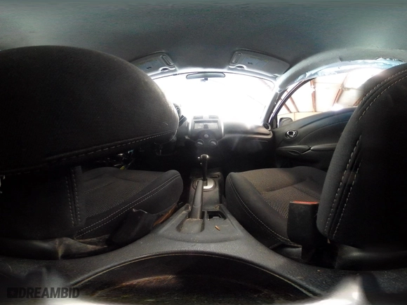 2014 Nissan Versa S Plus with VIN 3N1CN7AP6EL829607, listed as a IAAI auction lot 41781607 with 160,560 mi miles. Bid and sale history available at carsss.com. Image 18.