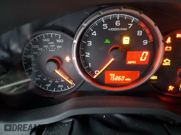 2015 Subaru BRZ Limited with VIN JF1ZCAC19F9602169, listed as a Copart auction lot 41841825 with 15,860 mi miles and Salvage title. Bid and sale history available at DreamBid. Image 9.