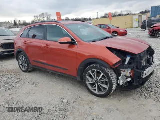 2022 Kia Niro Touring SE with VIN KNDCC3LC3N5532610, listed as a Copart auction lot 43786605 with 179,603 mi miles and Salvage Title. Bid and sale history available at carsss.com. Image 4.
