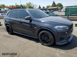 2015 BMW X5 M with VIN 5YMKT6C50F0C89393, listed as a Copart auction lot 65845844 with 78,304 mi miles and Salvage Title. Bid and sale history available at carsss.com. Image 4.