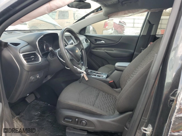 2020 Chevrolet Equinox LT with VIN 3GNAXKEV1LS585482, listed as a Copart auction lot 48761205 with 74,968 mi miles and Salvage Title. Bid and sale history available at carsss.com. Image 7.