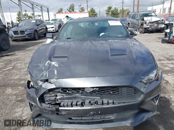 2018 Ford Mustang EcoBoost with VIN 1FA6P8TH1J5176443, listed as a IAAI auction lot 41778053 with 50,708 mi miles and . Bid and sale history available at carsss.com. Image 12.