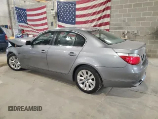 2005 BMW 5 Series 545i with VIN WBANB33555CN64643, listed as a Copart auction lot 50546775 with 159,751 mi miles and Salvage Title. Bid and sale history available at carsss.com. Image 2.