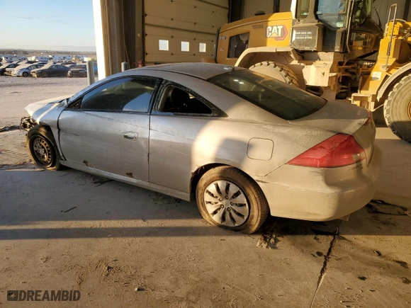 2007 Honda Accord Cpe EX-L with VIN 1HGCM82617A006767, listed as a Copart auction lot 88565625 with NaN miles and Clean Title. Bid and sale history available at carsss.com. Image 2.