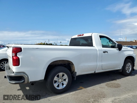 2019 Chevrolet Silverado 1500 Work Truck with VIN 3GCNWAEF2KG202277, listed as a Copart auction lot 42603945 with 118,807 mi miles and Salvage Title. Bid and sale history available at DreamBid. Image 3.