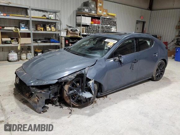 2021 Mazda 3 Premium Plus с VIN JM1BPBNY0M1334883, выставлен на аукционе Copart как лот 85558544 с пробегом 70 178 миль миль и Списание • Salvage title. История ставок и продаж доступна на DreamBid. Изображение 1.