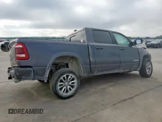 2020 Ram 1500 Laramie with VIN 1C6SRFJT1LN355834, listed as a Copart auction lot 57878305 with Not provided miles and Salvage title. Bid and sale history available at DreamBid. Image 3.