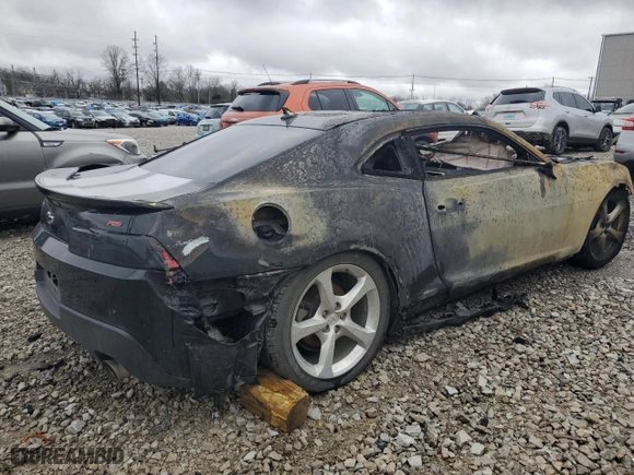 2014 Chevrolet Camaro LT with VIN 2G1FC1E36E9246468, listed as a Copart auction lot 45416864 with 0 mi miles and Non Repairable. Bid and sale history available at carsss.com. Image 3.