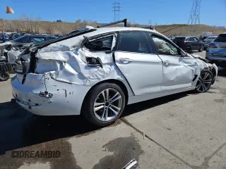 2015 BMW 3 Series GT 328i Gran Turismo xDrive with VIN WBA3X5C50FD560628, listed as a Copart auction lot 52111655 with Not Provided miles and Salvage Title. Bid and sale history available at DreamBid. Image 3.