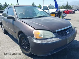 2001 Honda Civic LX z VIN 1HGES16551L011070, wystawiony jako IAAI lot #42294129 z przebiegiem 184 020 mil mil oraz . Historia ofert i sprzedaży dostępna na DreamBid. Obrazek 6.