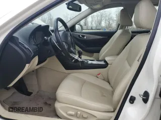 2016 Infiniti Q50 3.0t Premium with VIN JN1EV7AR5GM344216, listed as a Copart auction lot 49312195 with 141,899 mi miles and Salvage Title. Bid and sale history available at carsss.com. Image 7.