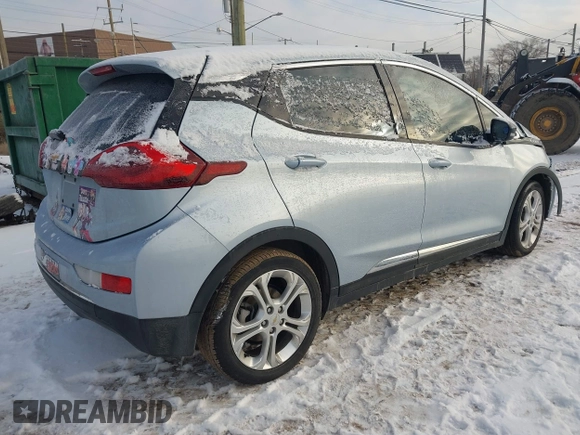 2018 Chevrolet Bolt EV LT with VIN 1G1FW6S01J4109692, listed as a IAAI auction lot 41527696 with 88,067 mi miles and . Bid and sale history available at DreamBid. Image 4.