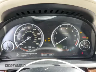 2010 BMW 7 Series 750Li xDrive with VIN WBAKC8C56AC431445, listed as a Copart auction lot 44895215 with 140,663 mi miles and Clean Title. Bid and sale history available at DreamBid. Image 9.
