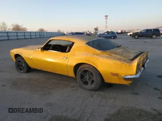 1973 Pontiac Firebird z VIN 2S87M3N110405, wystawiony jako Copart lot #84326504 z przebiegiem 22 334 mil mil oraz Szkoda całkowita • Salvage title. Historia ofert i sprzedaży dostępna na DreamBid. Obrazek 2.