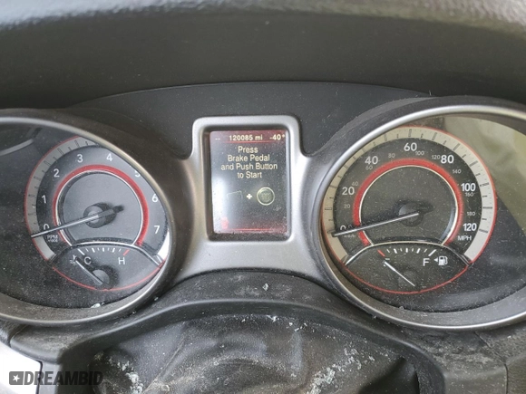 2019 Dodge Journey Crossroad with VIN 3C4PDCGG1KT686675, listed as a Copart auction lot 47825235 with 120,085 mi miles and Salvage Title. Bid and sale history available at carsss.com. Image 9.