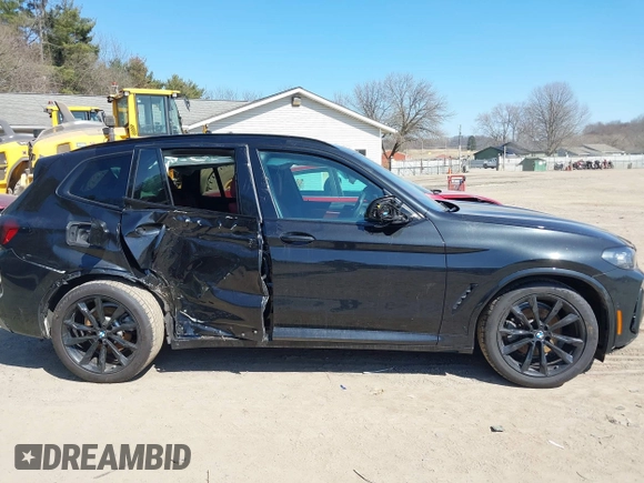 2023 BMW X3 xDrive30i with VIN 5UX53DP06P9R54010, listed as a IAAI auction lot 41790527 with 34,666 mi miles. Bid and sale history available at carsss.com. Image 14.