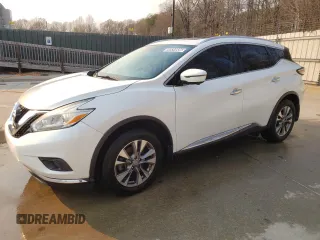 2016 Nissan Murano SL z VIN 5N1AZ2MG4GN146648, wystawiony jako Copart lot #50534685 z przebiegiem 98 416 mil mil oraz Czysty tytuł • Clean title. Historia ofert i sprzedaży dostępna na DreamBid. Obrazek 1.