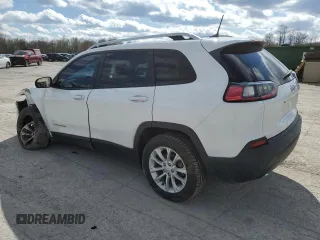 2020 Jeep Cherokee Latitude with VIN 1C4PJLCB4LD653051, listed as a Copart auction lot 53192795 with 114,449 mi miles and Salvage Title. Bid and sale history available at DreamBid. Image 2.