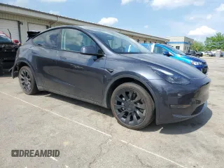 2024 Tesla Model Y Long Range с VIN 7SAYGDEE1RA234222, выставлен на аукционе Copart как лот 55139025 с пробегом 17 829 миль миль и Списание • Salvage title. История ставок и продаж доступна на DreamBid. Изображение 4.